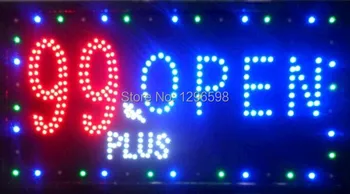 CHENXI vroče prodajo 10*19 palčni Notranji Ultra Svetla Led 99 Plus trgovina Odprta Neon osvetljeni znaki
