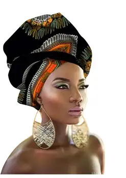 2022 Nov slog oblikovanja Headscarf dolgo Glavo, šal Headcover ženske Turban šal Osnove Lase Afriške Headwrap Q039 *novo*