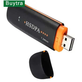 1PC H05B HSDPA USB ključ KARTICA Modem 7.2 Mb / s 3G Brezžično Omrežno kartico s TF Kartice SIM