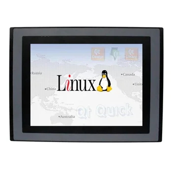 poceni HMI ohmska industrijskih nadzornih Monitor sistem Linux 8 palčni LCD-zaslon, vgrajena plošča pc hmi zaslon