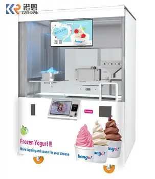 2023 Nov Slog Inteligentni Polno Samodejno Sladoled Avtomat Za Prodajo