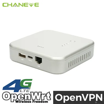 CHANEVE 4G MiFi Prenosni Mobilni Hotspot 300Mbps OpenVPN OpenWRT LTE Žep Brezžični WiFi Router Z Režo za Kartico SIM NFTQOS