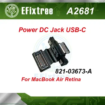 2022 Leto Original Laptop A2681 Power DC Jack USB-C Priključek 821-03673-A Za MacBook Air Retina 13.6