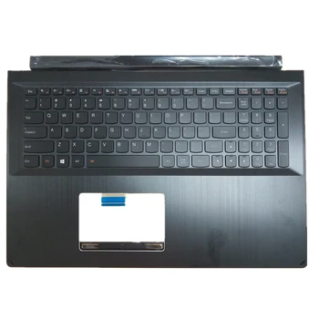 Nove Nadomestne Laptop Tipkovnici & Zgornjem Primeru Zajema C Lupini Za LENOVO Flex 2-15 Black ZDA zda Izdaja Z Osvetlitvijo
