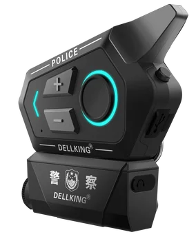 Dellking M8 Motocikel Interkom Bluetooth Slušalke Za Policijo, Ognjemet, Logistika in Gostinstvo