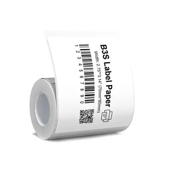 B3S Velika velikost Etikete Označevanje Stroj Papir za Tiskanje Tiskalnik Termični samolepilne Etikete, Papir, Oblačila Oznako Cena Nalepke