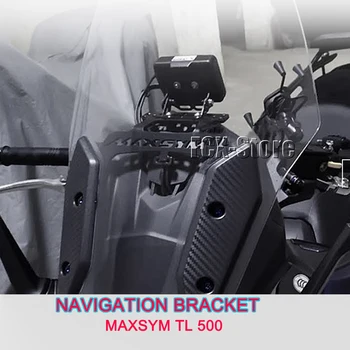 Za ZNAKOVNO MAXSYM TL 500 Maxsym TL500 Novo motorno kolo Pribor Nosilec za Navigacijo GPS Nosilec Nosilec za Telefon, Črna