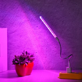 Fito Rastejo Lučka USB 5V LED Grow Light Celoten Spekter Rdeča Lučka Modra Zaprtih Phytolamp za Rastline, Cvetje Sadika Toplogrednih