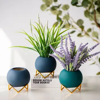 Umetne Rože Zelene Rastline Majhne Bonsaj Dekoracijo Dnevne Sobe Namizje Čaj Tabela Dekoracija Keramike Mini Ponaredek Cvetlični Ornament