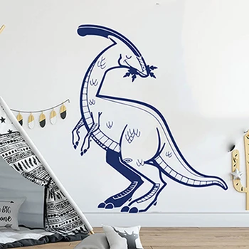 Risanka Velik Dinozaver Vinilne Nalepke Triceratops T-rex Živali vinilna Fant Sobi, Otroški Sobi Jurassic Park, Živalski vinilna E12
