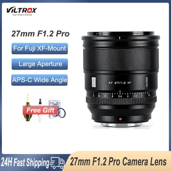 VILTROX 27 mm F1.2 Fuji PRO Velike Zaslonke APS-C Samodejno Ostrenje Objektiv za Fujifilm XF Gori Leč Kamere X-T3 X-PRO3 X-T20 X-T30