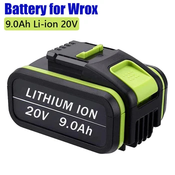 2022 neue 20V 9000mAh Litij-Ersatz Batterie für Worx Moč Werkzeuge WA3551 WA3553 WX390 WX176 WX178 WX386 WX678
