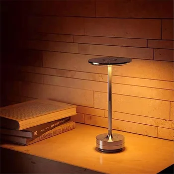 Sodobna Preprost LED Polnilna namizne Svetilke, Bar, Restavracijo, Kava Hotel Retro Desk lahki Prenosni Zatemniti Vzdušje Noč Svetlobe