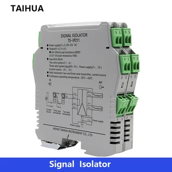 Din Rail Analogni Signal Pretvornika 4-20 ma 0-10V 0-5V 2 V 2 Out Signal, 35MM Izolator Napetost Trenutni Signal Adjustor