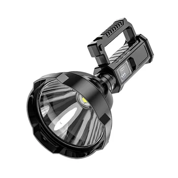 Lučka na Prostem LED Prenosno Svetilko Imetnika Svetilka Visoke Moči Nepremočljiva USB Polnilne Močno Svetlobo Iskalnim
