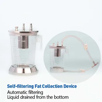 1 Nastavite Maščobe Presaditev Filter Sistem Liposukcija Opreme Self-filtriranje Maščob, Naprave za zajemanje Instrument Lepoto