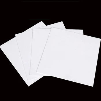 Bela/Črna PVC Plošče iz Plastičnih Listov Polivinil Klorid Plošče Debele 0.2/0.3/0.4/0.5/0.8/1mm