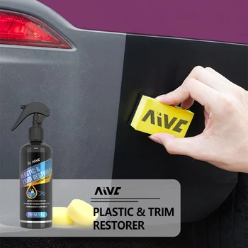 Plastični Restavrator Avto Vinil Gume Trim Renovator lak Usnje Obnove Premaza Agent AIVC Dolgoročno Ščiti Za Auto