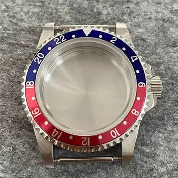Novi Retro Watch Primeru 100 Metrov Super Nepremočljiva 39,5 mm, iz Nerjavnega Jekla Safir primerom Ogledalo Za NH35 NH36 Gibanje Dodatki