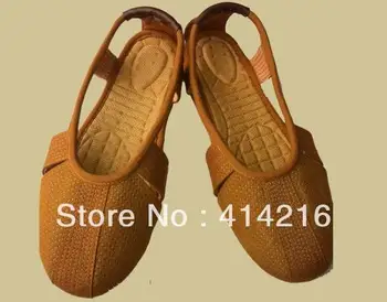 3colors rjava/siva/rumena visoke kakovosti Očesa arhat Lohan čevlji Budistični nuna Budizem opat menihi čevlji borilne veščine sandali