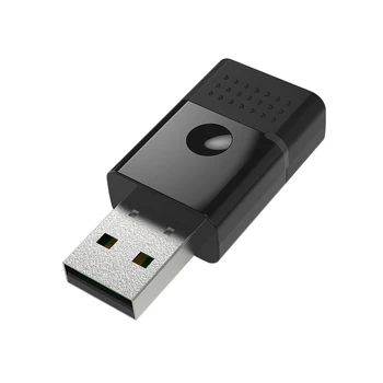 Prenosni 2-v-1 USB Oddajnik Sprejemnik Bluetooth, združljiva 5.1 Brezžični Zvočni Adapter za TV Računalnik, Predvajalnik CD-jev Avto