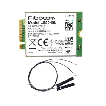 L850-GL M2 - High-end LTE Brezžični Modul za Podporo LTE-FDD/ LTE-TDD/ UMTS za ThinkPadX1 Ogljikovih Gen6 X280 T580 T480s L480