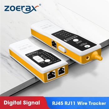 ZoeRax RJ11 RJ45 Cat5 Cat6 Telefonske Žice Tracker Digitalni Signal Tracker Ethernet LAN Omrežni Kabel Tester Skladu Finder