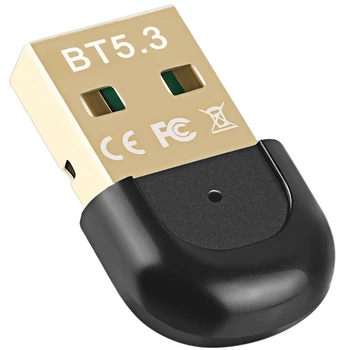 1 Kos USB Bluetooth 5.3 Ac Sprejemnik USB Brezžična tehnologija Bluetooth Oddajnik Prost Gonilnik Za Namizni Računalnik