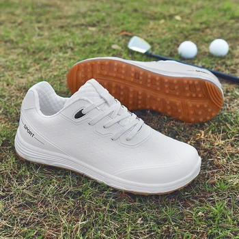 Profesionalni golf čevlji Moški nepremočljiva non-slip športni čevlji Ženske prostem dihanje visoke kakovosti čevlji za golf