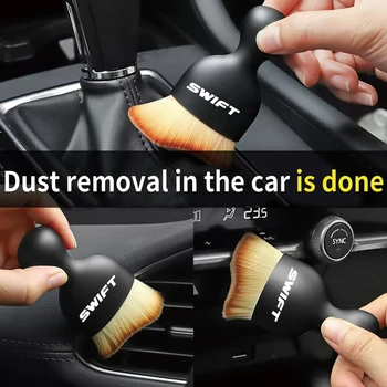 Avto čiščenja notranjosti orodje klimatska naprava vtičnico krtačo avto crevice odstranjevanje prahu artefakt Za Suzuki SWIFT